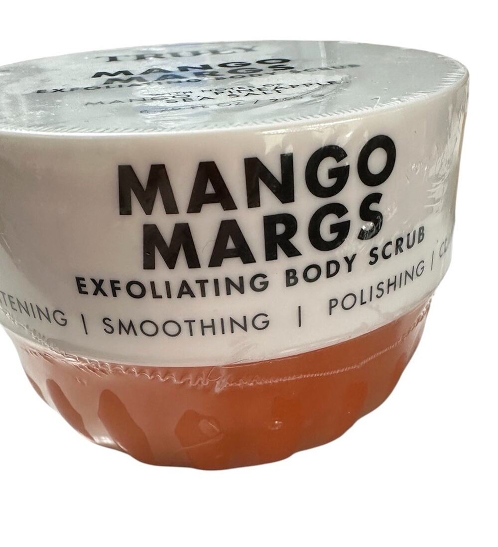 Truly Mango Margs Exfoliating Body Scrub Mango Pineapple Sea Salt 8.79 OZ